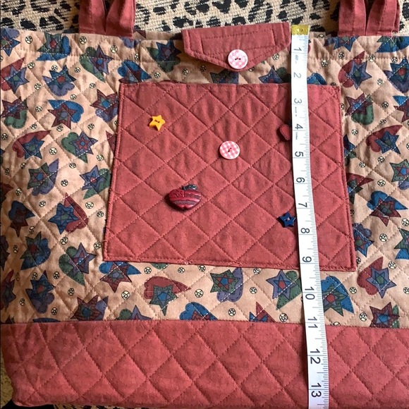 Hand sewn better than Vera Bradley cat Tote NWOT - Picture 4 of 8